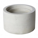 Duni Beton Kerzenhalter Sensory groß, 90 x 60 mm