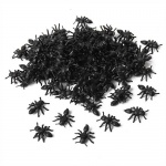 95 Streudeko Halloween Ameisen in Schwarz, 13 mm