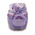 Gastgeschenk kleine Duftkerze Lavendel Nr. 1, 60 mm