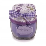 Gastgeschenk kleine Duftkerze Lavendel Nr. 2, 60 mm