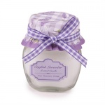 Gastgeschenk kleine Duftkerze Lavendel Nr. 3, 60 mm