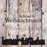 20er Pack Servietten Schöne Weihnachtszeit, 33 x 33 cm