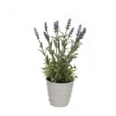 Kunstblume Lavendeltopf, 28 cm