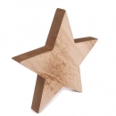 Großer Holz Weihnachtsstern, 16 cm