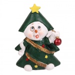 Gastgeschenk Weihnachten, Schneemann Tannenbaum, 55 mm