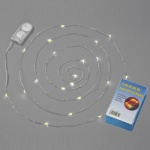 LED Licht-Draht mit 20 Lämpchen für Innenräume, 2 Meter