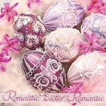 20er Pack Servietten Romantische Ostern, 33 x 33 cm