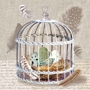 20er Pack Servietten Ostern Vogelnest, zweiseitig 33 x 33 cm