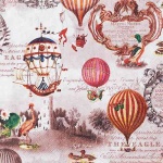 20er Pack Servietten Vintage Ballons, 33 x 33 cm