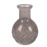Glas Väschen Karat in Taupe, 90 mm