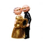 Jubiläumspaar Goldhochzeit -50- Jahre, 10 cm