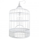 Großer Metall Deko Vogelkäfig, Hochzeit Geldgeschenke Box, 38 cm