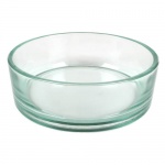 Deko Glasschale ECO, rund, 19 cm