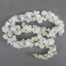 1,5 Meter Kunstblume Wisteria Girlande, Hochzeit, in Weiß