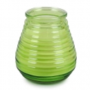 Outdoor Duft-Kerzenglas Citronella, Garten Windlicht in Hellgrün, 10 cm