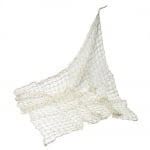 Fischernetz in Creme, 100 x 100 cm
