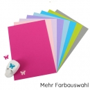 A4 Bastelkarton, in 21 Farben, für Kartengestaltung, Basteln 200gm2