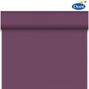 24 Meter Rolle Duni Dunicel Tischläufer, Tête-à-Tête in Plum, 40 cm Breite