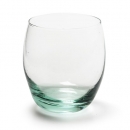 Glas Windlicht, Väschen oval, klar, 95 mm