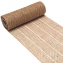 5 Meter Jute Tischläufer grobmaschig, natur, 26 cm
