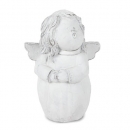 Keramik Engel singend, Shabby Chic, Nr. 3, 16 cm