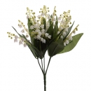 Kunstblume Maiglöckchen Strauss, 29 cm