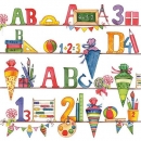 20er Pack Servietten Einschulung, Schulstart, 33 x 33 cm