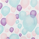 20er Pack Servietten Luftballons in Pastellfarben, 33 x 33 cm