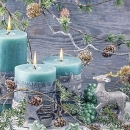 20er Pack Servietten Weihnachtliche Kerzendekoration, 33 x 33 cm