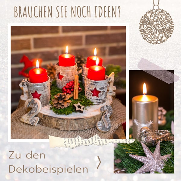 Sie - Adventskränze gestalten brauchen selbst Alles, dafür was