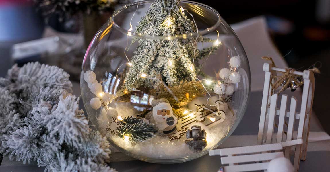 Deko Winterlandschaft Im Glas - The Ikea Table Tops Deko Winterlandschaft Im Glas - The Ikea Table Tops