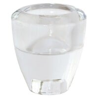 Duni Glas Kerzenhalter 2 in 1 f&uuml;r Spitzkerzen,...