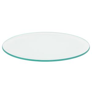 Glas Kerzenteller rund, 19,5 cm.