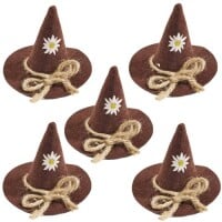5er Pack bayrischer Trachtenhut aus Filz gallery
