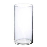 Glas Vase Zylinder, 20 cm. gallery