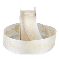 Tischband mit Kelch und Taube in Creme gallery