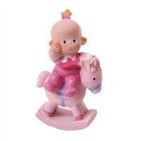 Deko Baby auf Schaukelpferdchen, Taufe i gallery