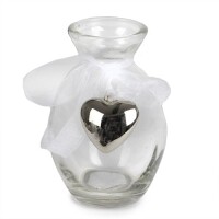 Kleines Väschen bauchig mit Herz in gallery