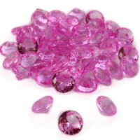 50 Deko Diamanten in Pink gallery