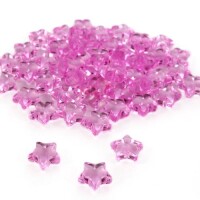 50 Deko Diamantsterne in Pink gallery