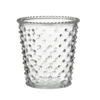 Glas Vase Windlicht mit Punkten, 12,5 cm gallery