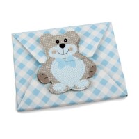 Bonboniere Bustina Teddy in Hellblau gallery