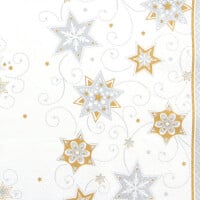 20er Pack Servietten Stars and Swirls in gallery