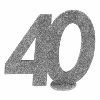 Große Jubiläumszahl 40 mit ru gallery