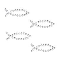 Konturen Sticker kleine Fische in Strass gallery