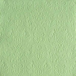 15er Pack Servietten Elegance in Pastellgrün, 33 x...