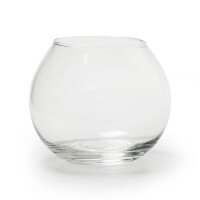 Glas Vase Kugel, Größe S, 11,5 cm. 3