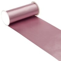 10 Meter Satin Tischl&auml;ufer in Altrosa, 20 cm breit.