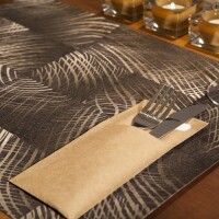 Duni Bestecktaschen Sacchetto in Eco Brown, mit...