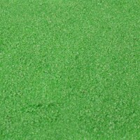 Farbsand, Dekosand in Grün. gallery